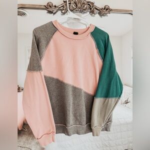 Colorblock Women's Sweater